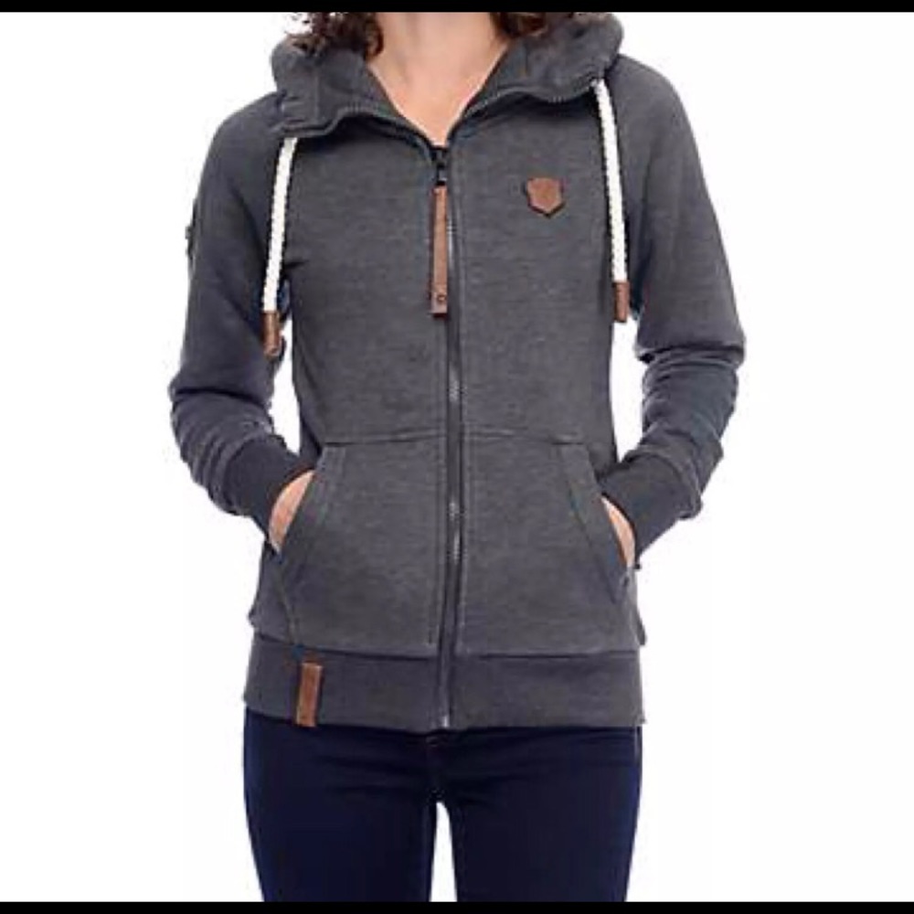 *SOLD* Worn once naketano zip up hoodie